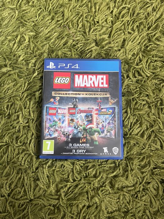 Lego Marvel Kolekcja 3 gier PL PS4