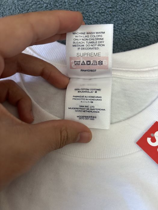 Мужская футболка supreme stick tee размер м | оригинал | новая
