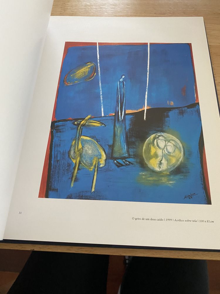 Livro Adão Cruz Tempo, Sonho e Razão de Adão Cruz