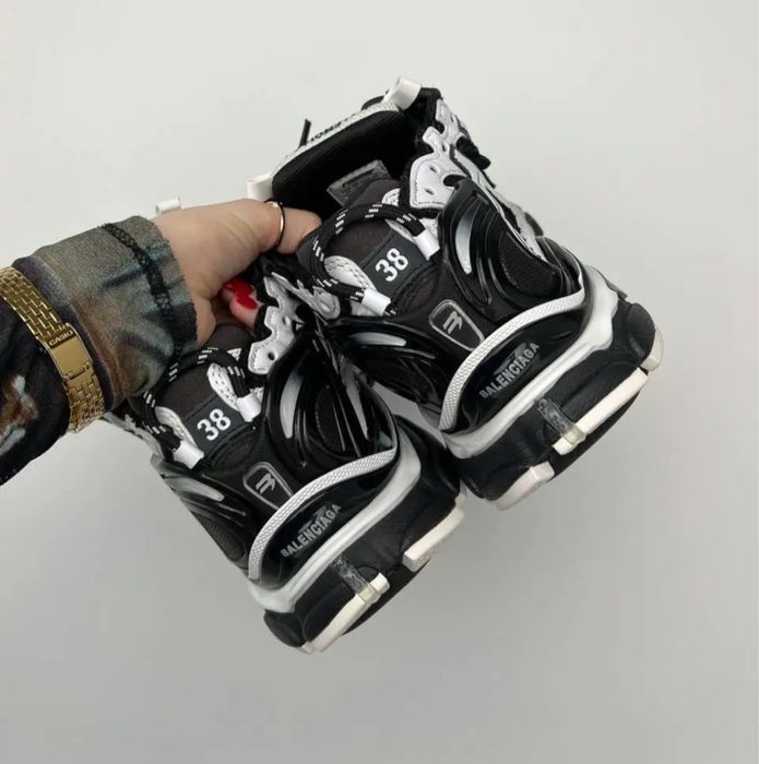 РОЗПРОДАЖ‼️Кросівки Balenciaga Runner Graffiti High(Сірі)