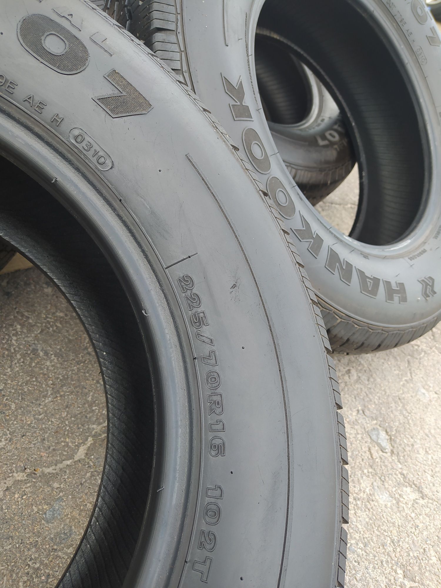 225/70/16 шини всесезонні Hankook RA07
