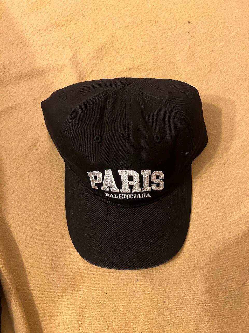 Balenciaga czapka z dzkiem czarna cap nowa uniseks