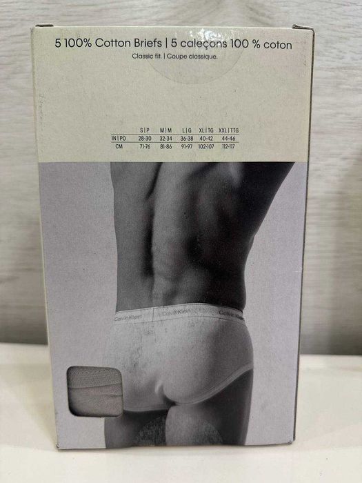 Чоловічі труси бріфи Calvin Klein набір 5 штук