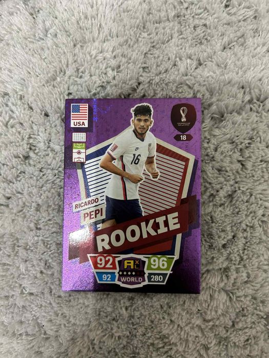 Karty panini FIFA Adrenalyn Quatar 2022 zestaw 9 kart