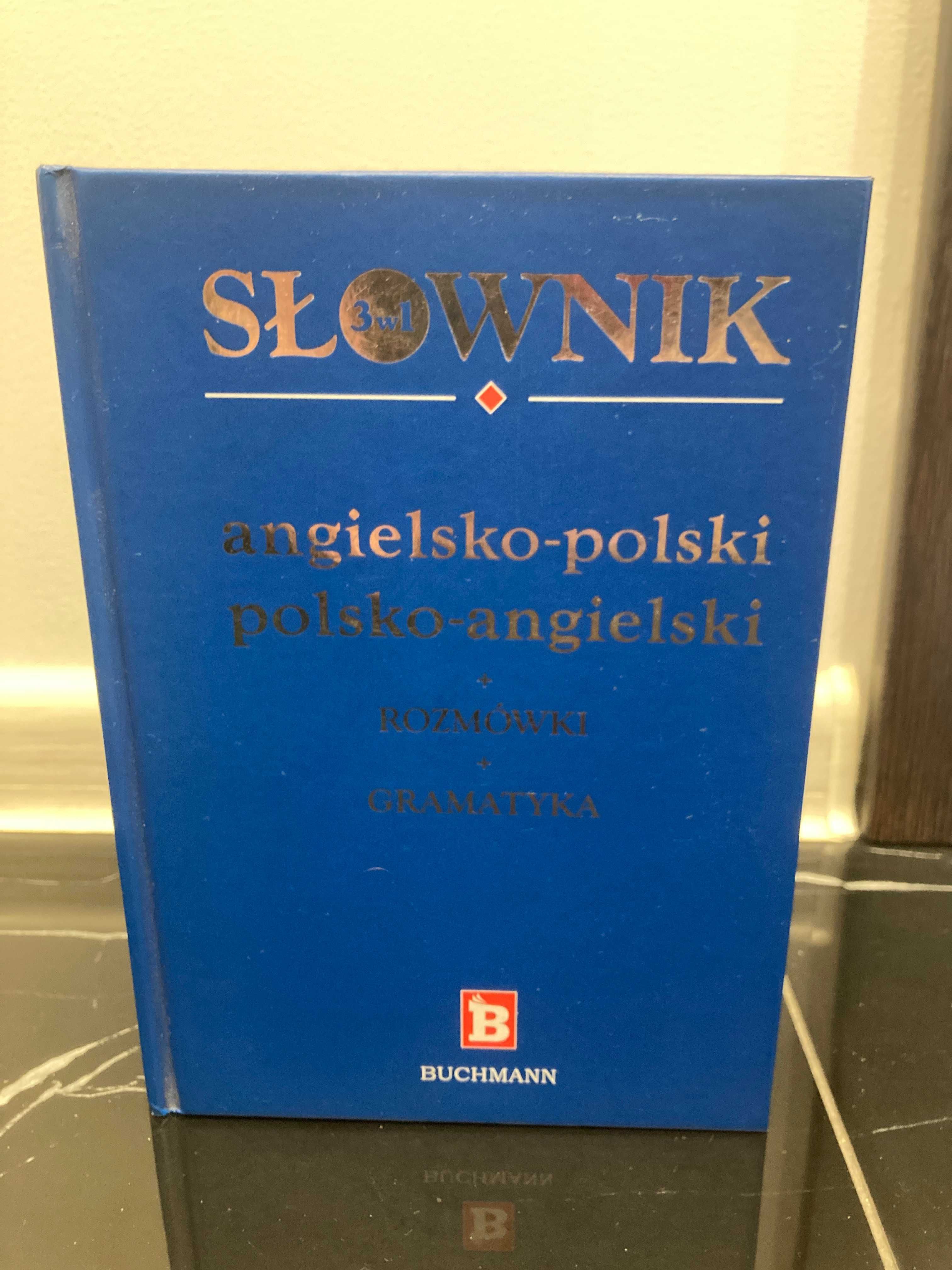 Słownik Polsko-Angielski  Buchmann 3w1 rozmówki oraz gramatyka 2010