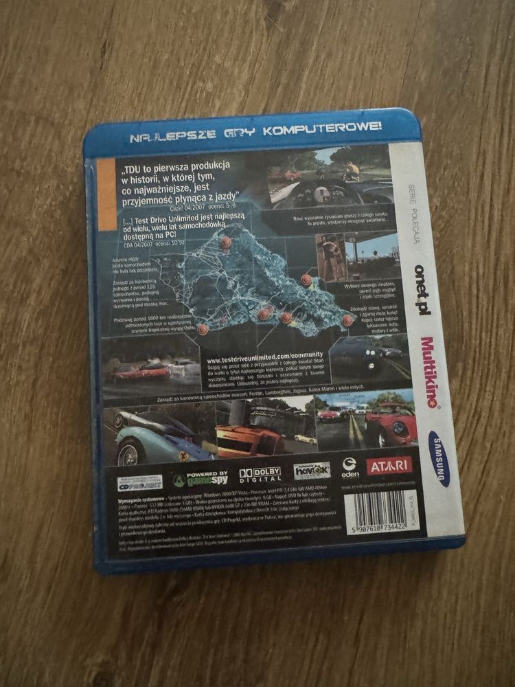 Test Drive Unlimited 1 Polskie Wydanie Polska Wersja PC