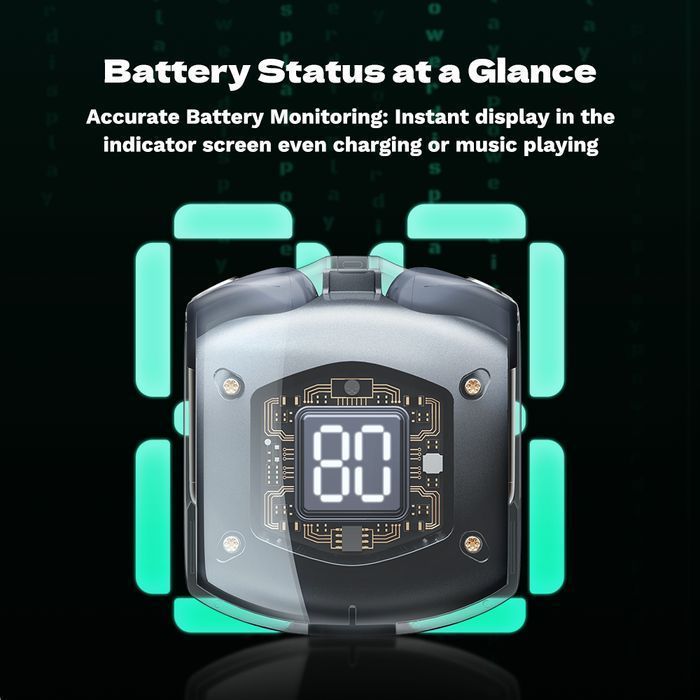 Rock Słuchawki bluetooth TWS Air Bubble różowe