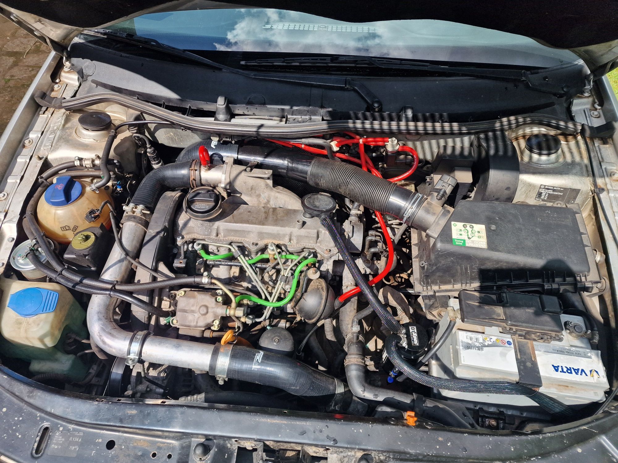 Skoda Octavia 1.9 tdi stage3 tuning Laurin & Klement climatronic
