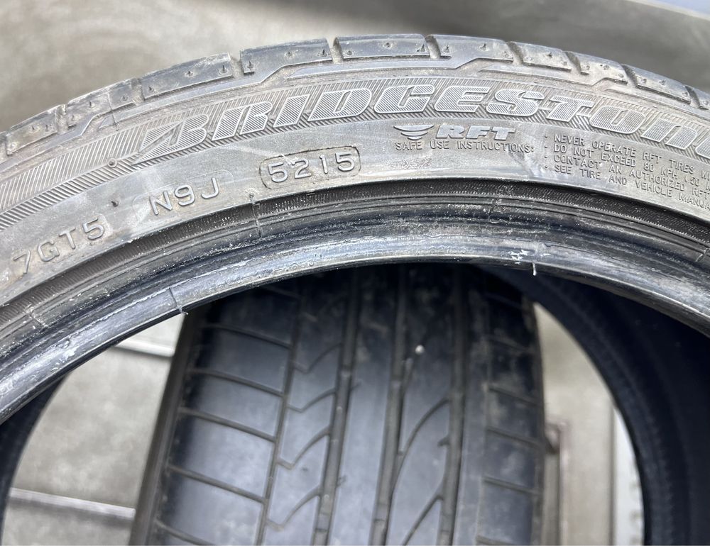 Шини Run Flat літо пара 255 35 R18 Bridgestone Potenza RE050 AI літні