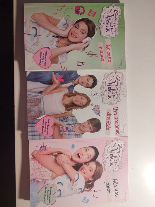 3 Livros Violeta
