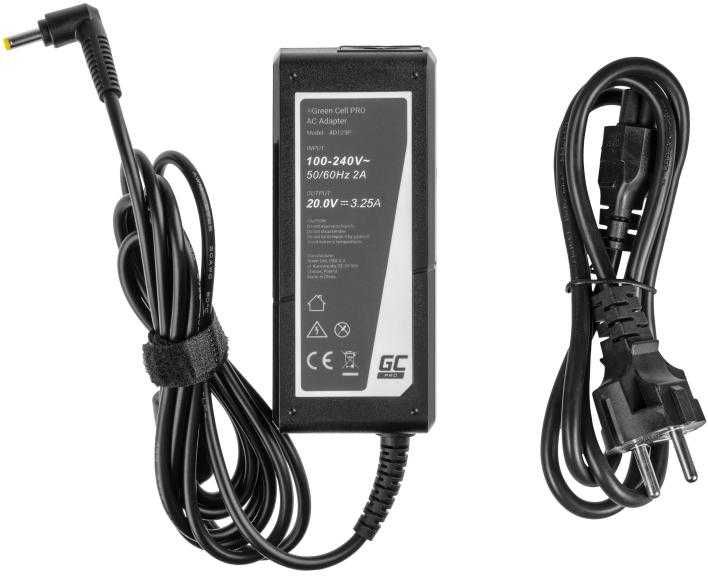 Zasilacz 20V 3,25A 65W 4,0mm/1,7mm ładowarka Eltrox Warszawa Targówek