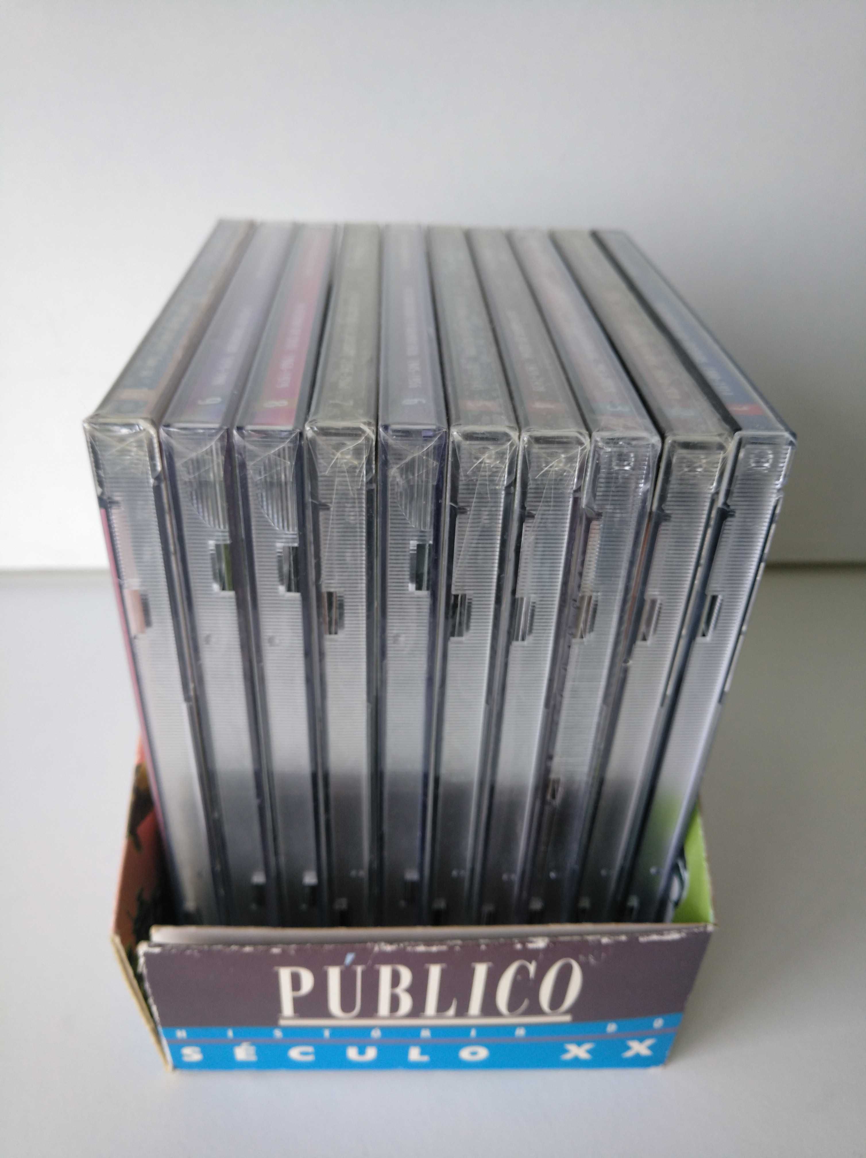 2,5€ pela colecção conpleta 10 DVDs História do Século XX - Público