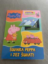Książka dla dzieci Peppa z okienkami