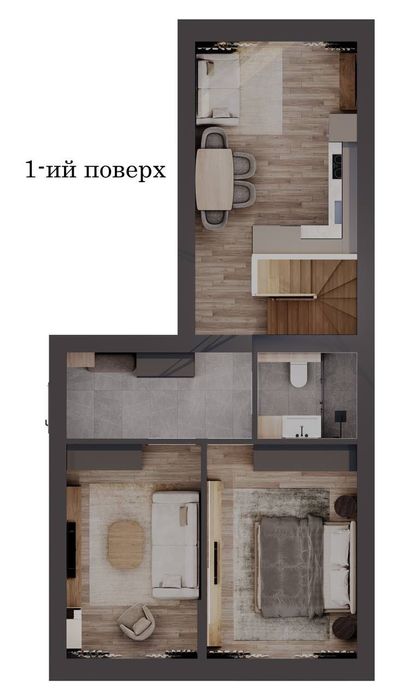 Продам дворівневу 3к. квартиру з великим балконом 630 $ за м2