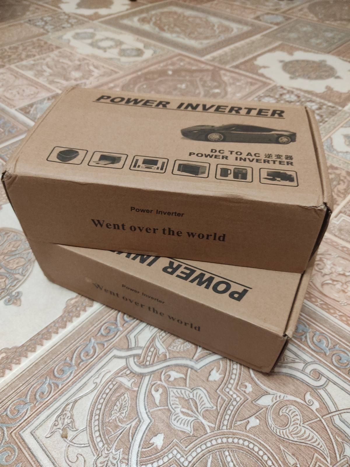 Преобразователь напряжения, инвертор Power Inverter 12V-220V 1000W
