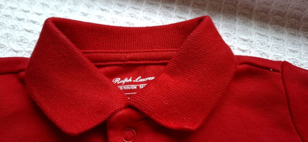 Ralph Lauren, rewelacyjny rampers, pajacyk, święta, roz. 50cm