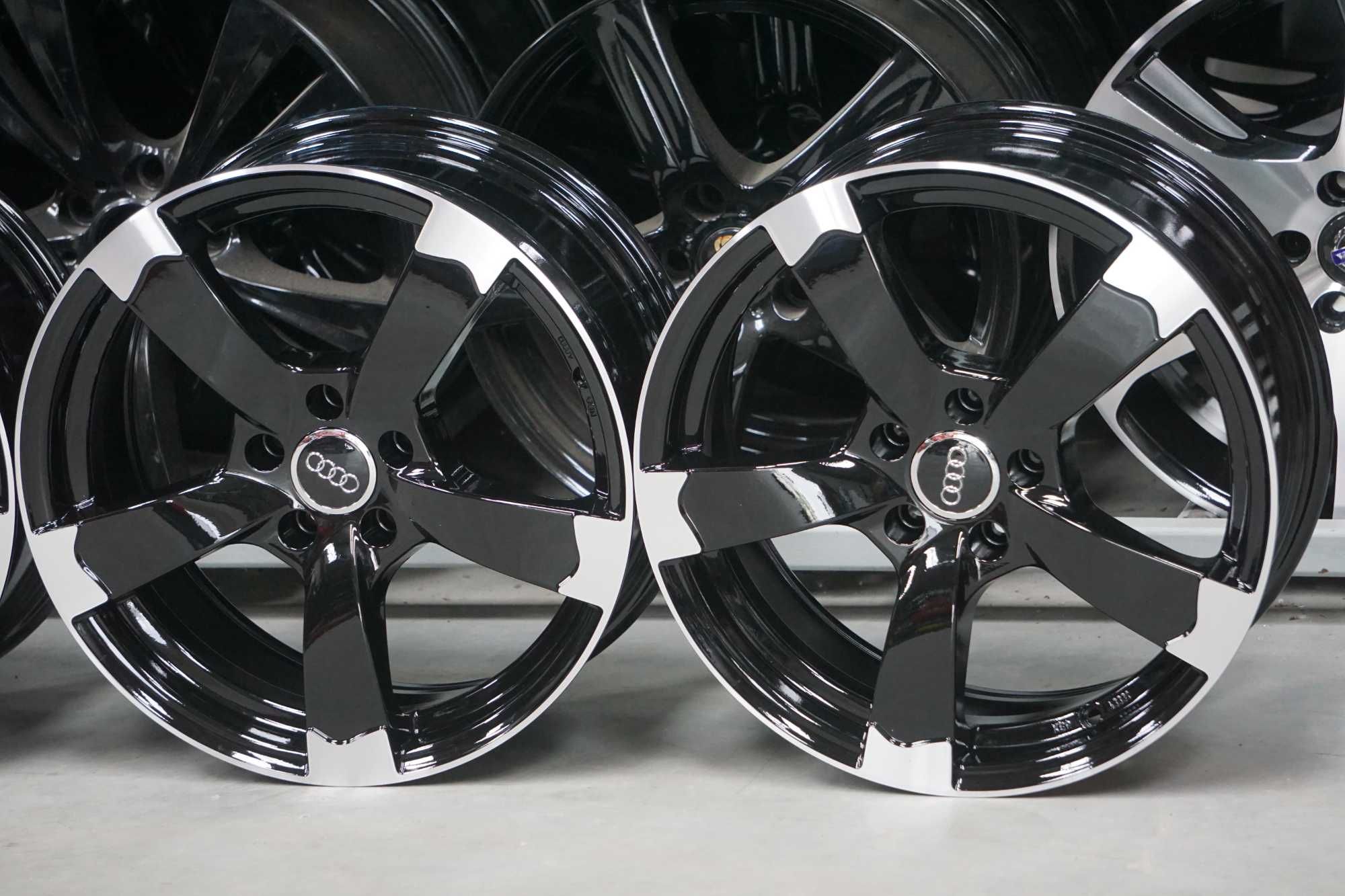 Alufelgi DBV Germany 5x112 8Jx18 et40 cb66,6 czarne i cnc