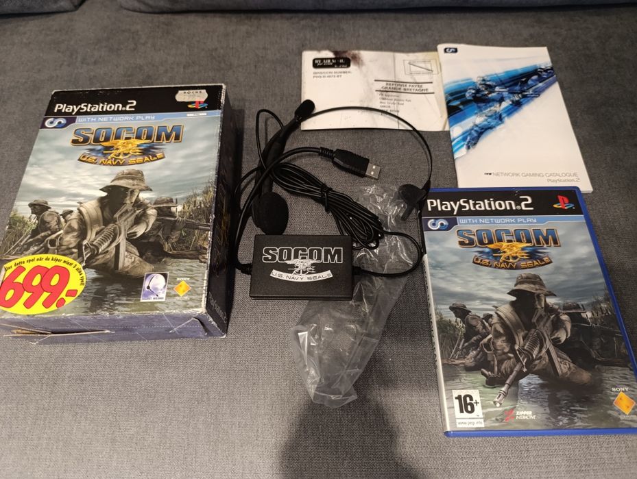 Socom U.S. Navy Seals PS2 Big Box