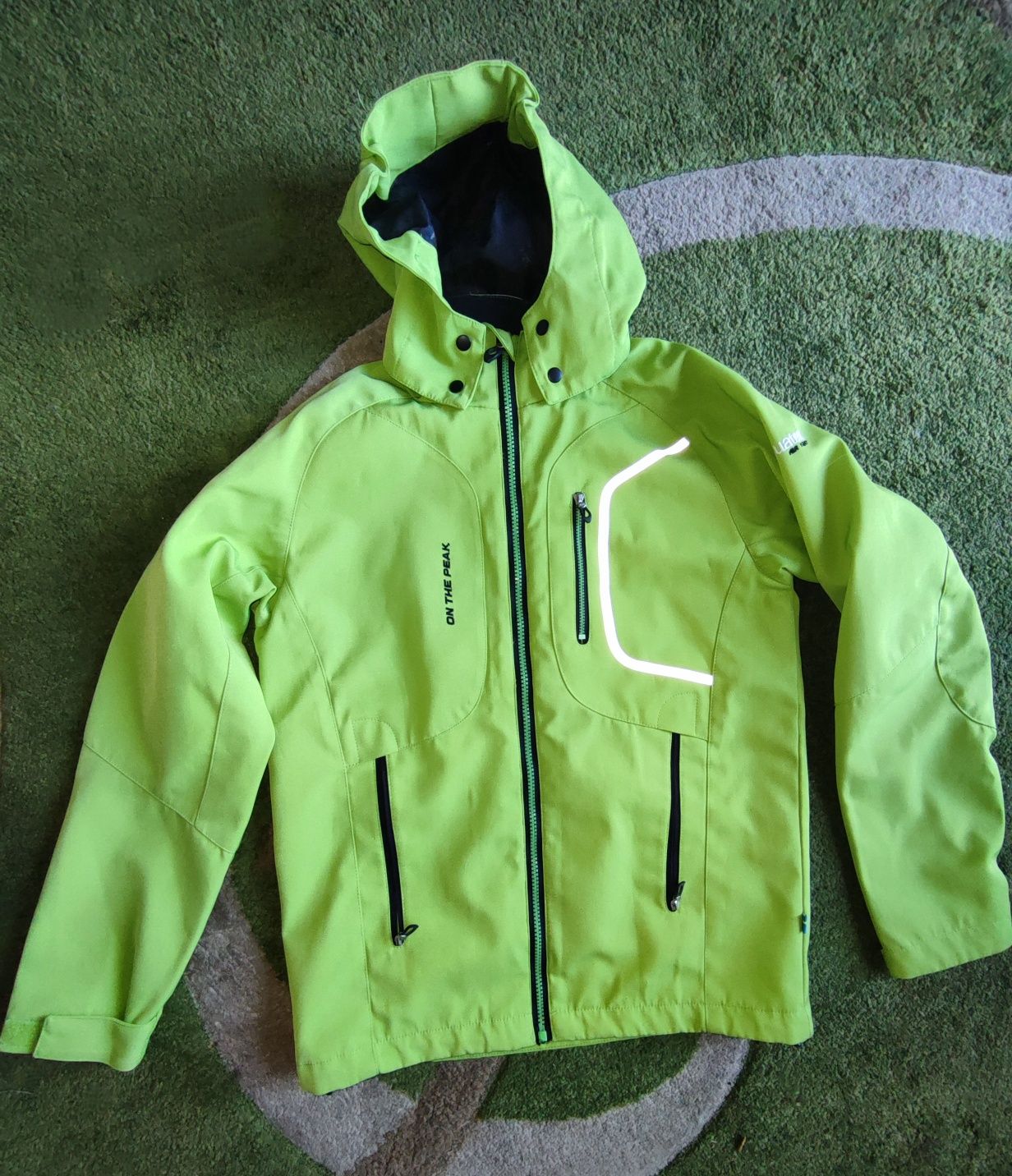 Kurtka Softshell zielona On The Peak Aquatex Air Vent