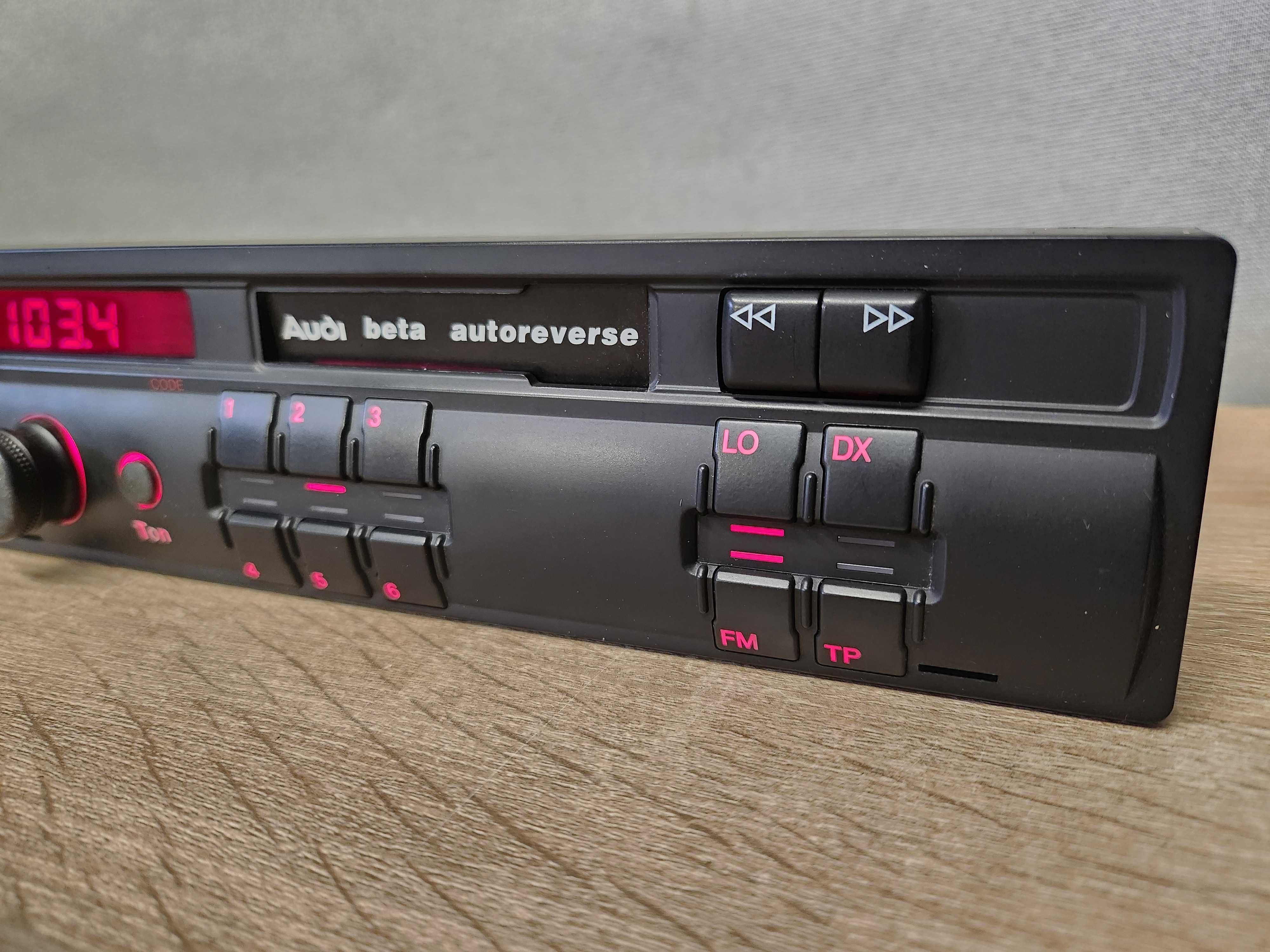 Radio Audi BETA CC ALPINE unikat 22cm A6 C4 100 80 A4 b5 A3 8L+ kod