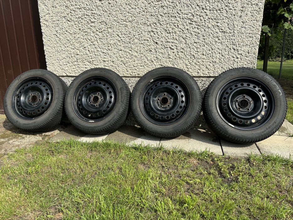 Felgi stalowe 16” 5x114.3 + opony zimowe Kleber Krisalp HP3 205/55