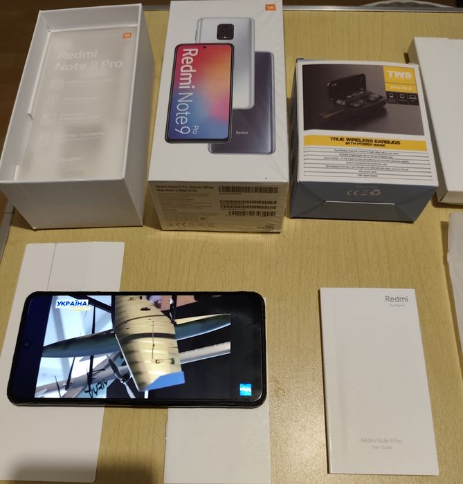 Redmi note 9 pro.128GB ROM.