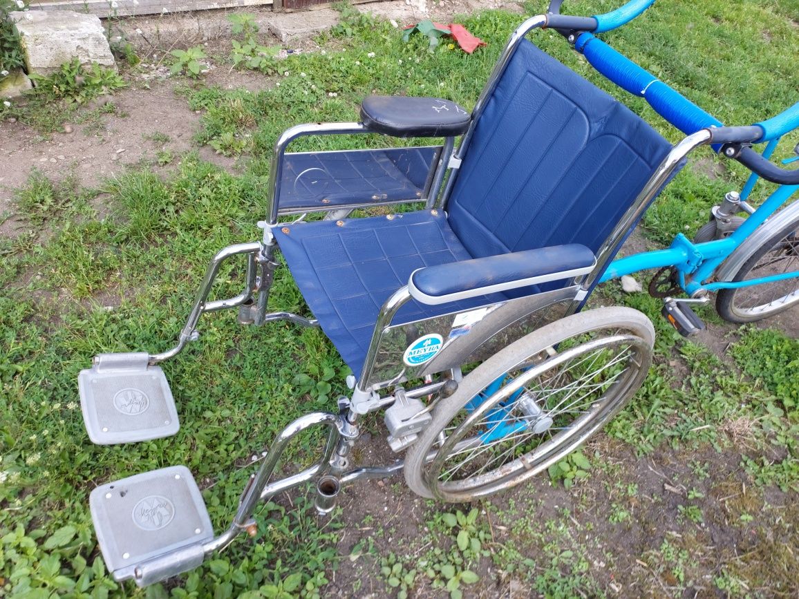 Rower z wózkiem dla niepełnosprawnych- riksza