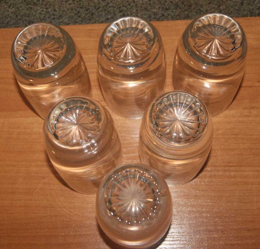 Szklanki z grubym dnem do napojów coli 200 ml 6 sztuk