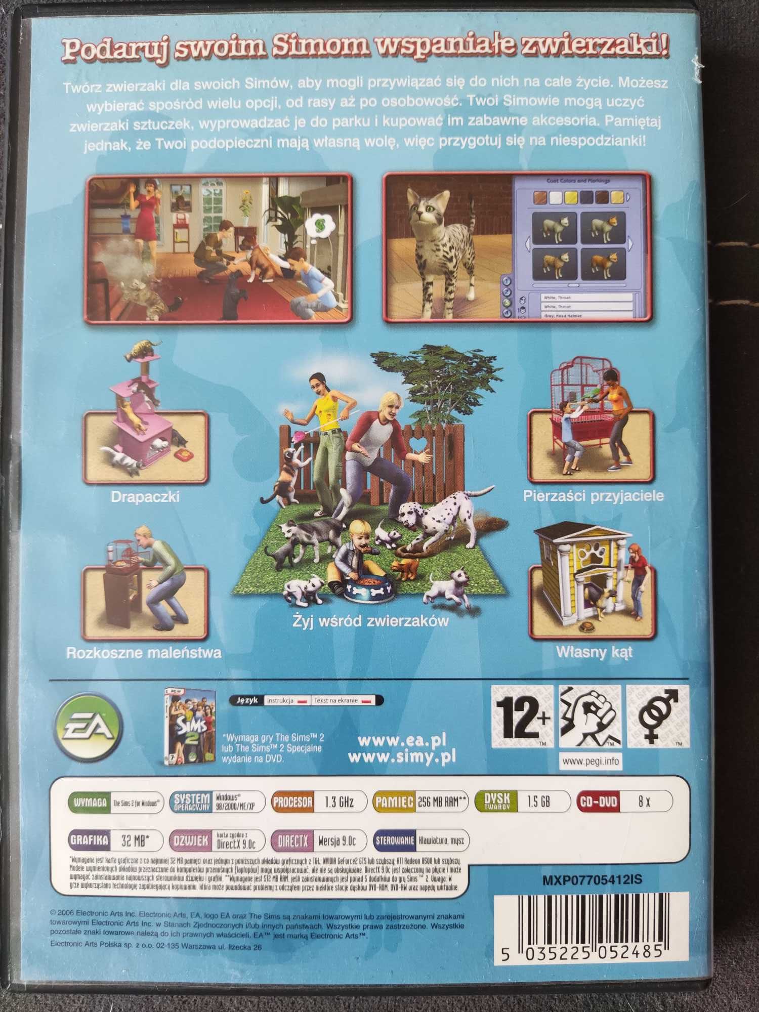 The SIMS 2: Dodatek "Zwierzaki" i akcesoria "Szyk i elegancja"