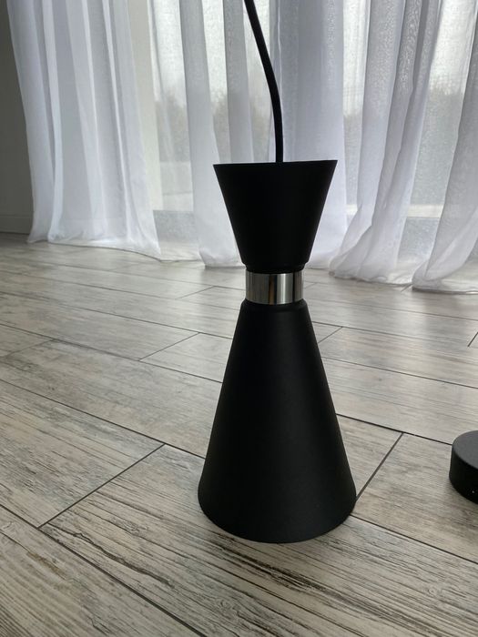 Lampa sufitowa czarna  - 2 szt.