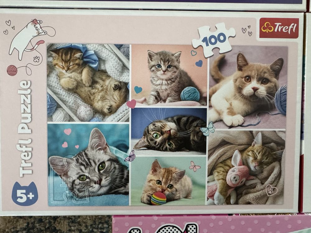 Продам пазли одним лотом 5+