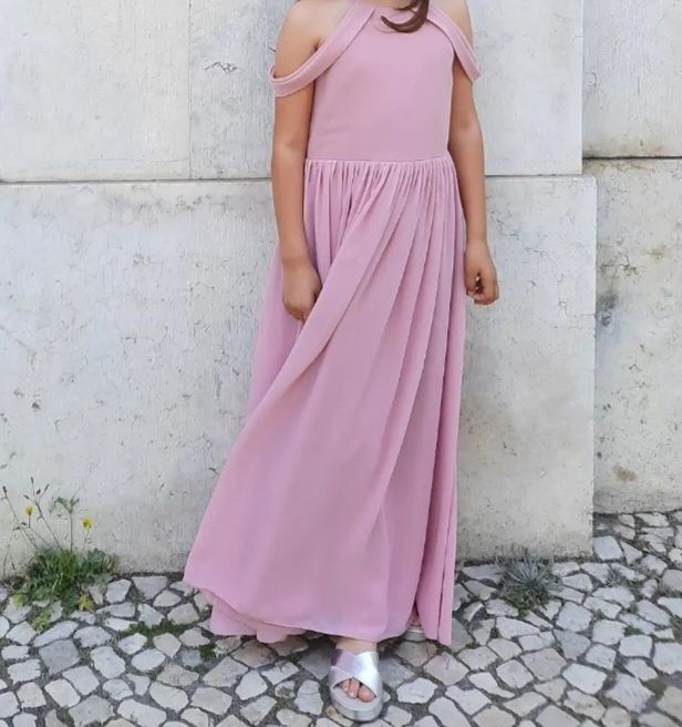 Vestido cerimónia menina