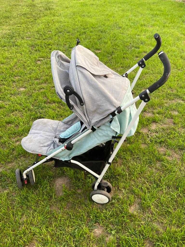 Spacerówka Smiki Petite Mint Grey składany wózek dla dziecka