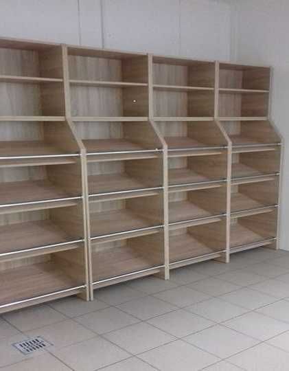 regały NOWE sklepowe na warzywa owoce PRODUCENT warzywniak szer. 66 cm