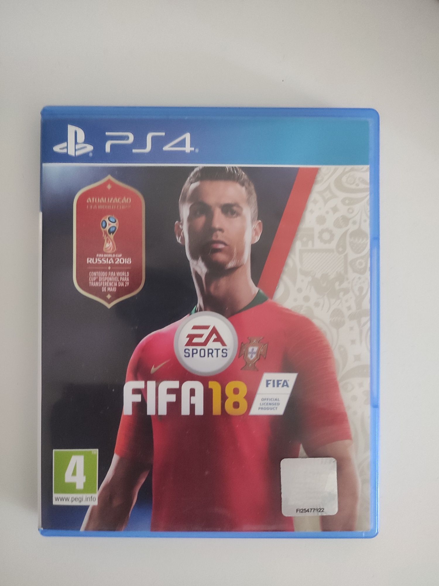 FIFA 2018 jogo PS4