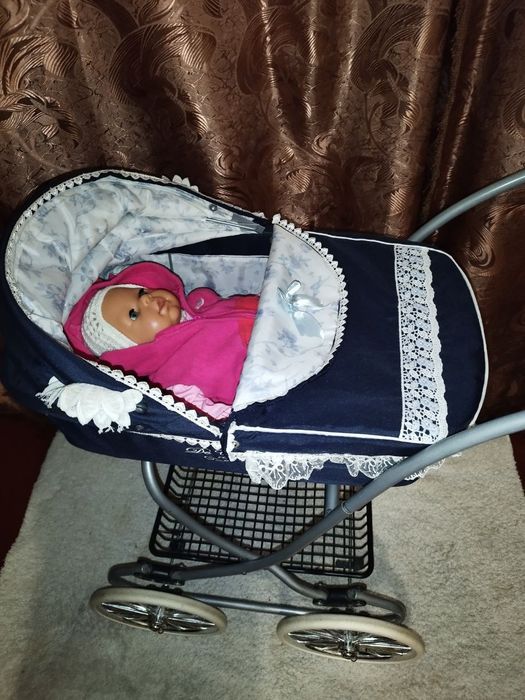 Висока іграшкова коляска для ляльок Іспанія