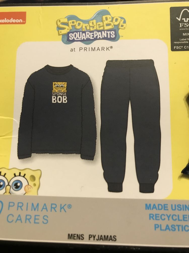 Piżama SpongeBob M
