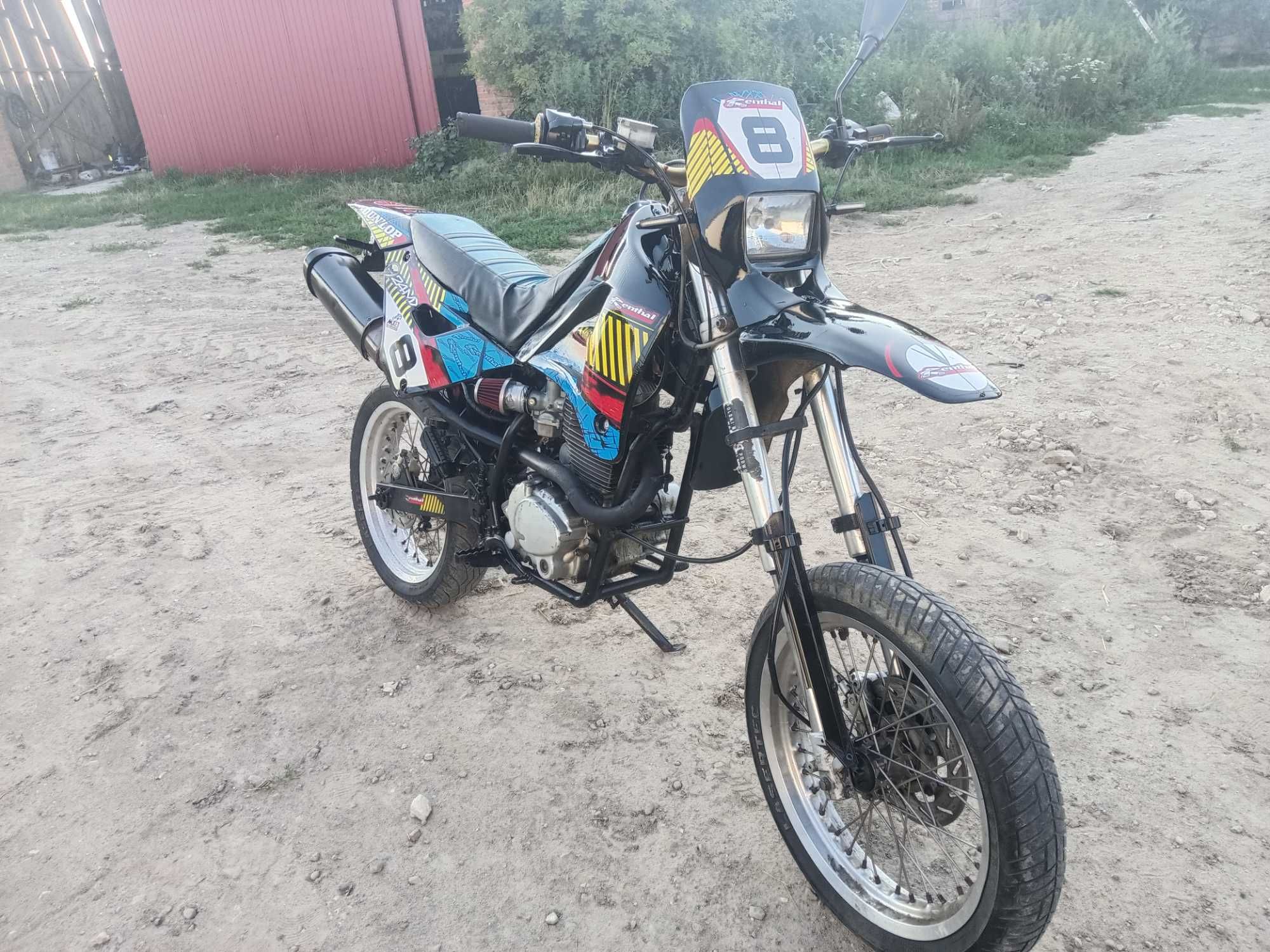 enduro gilera200/50 cc zarejstrowany transport cały kraj