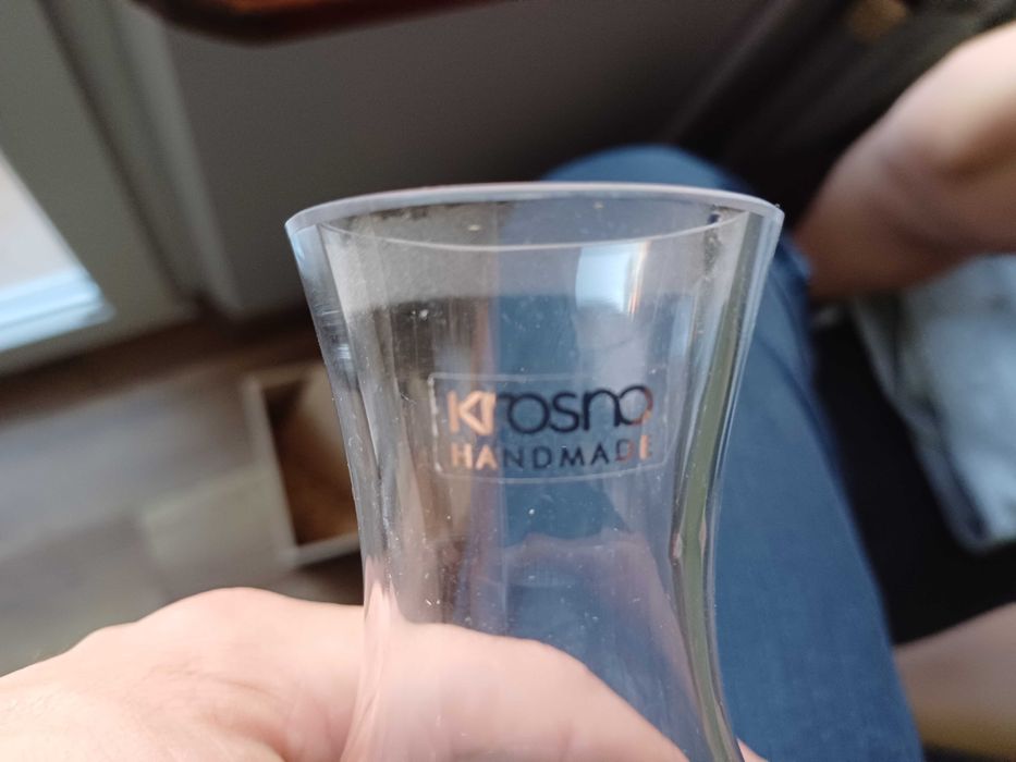 Karafka szkło ręcznie robione