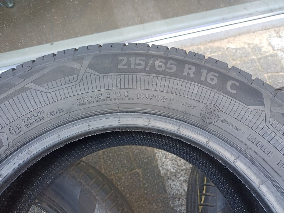 215/65R16C Continental Van Contact ECO pojedyncza letnia