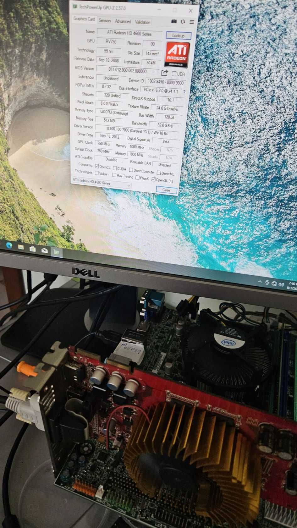 Відеокарта PCIe ATI Radeon HD4670 DDR3 512 MB HDMI DPort VGA DVI