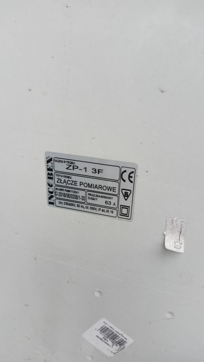 Skrzynka elektryczna na budowę