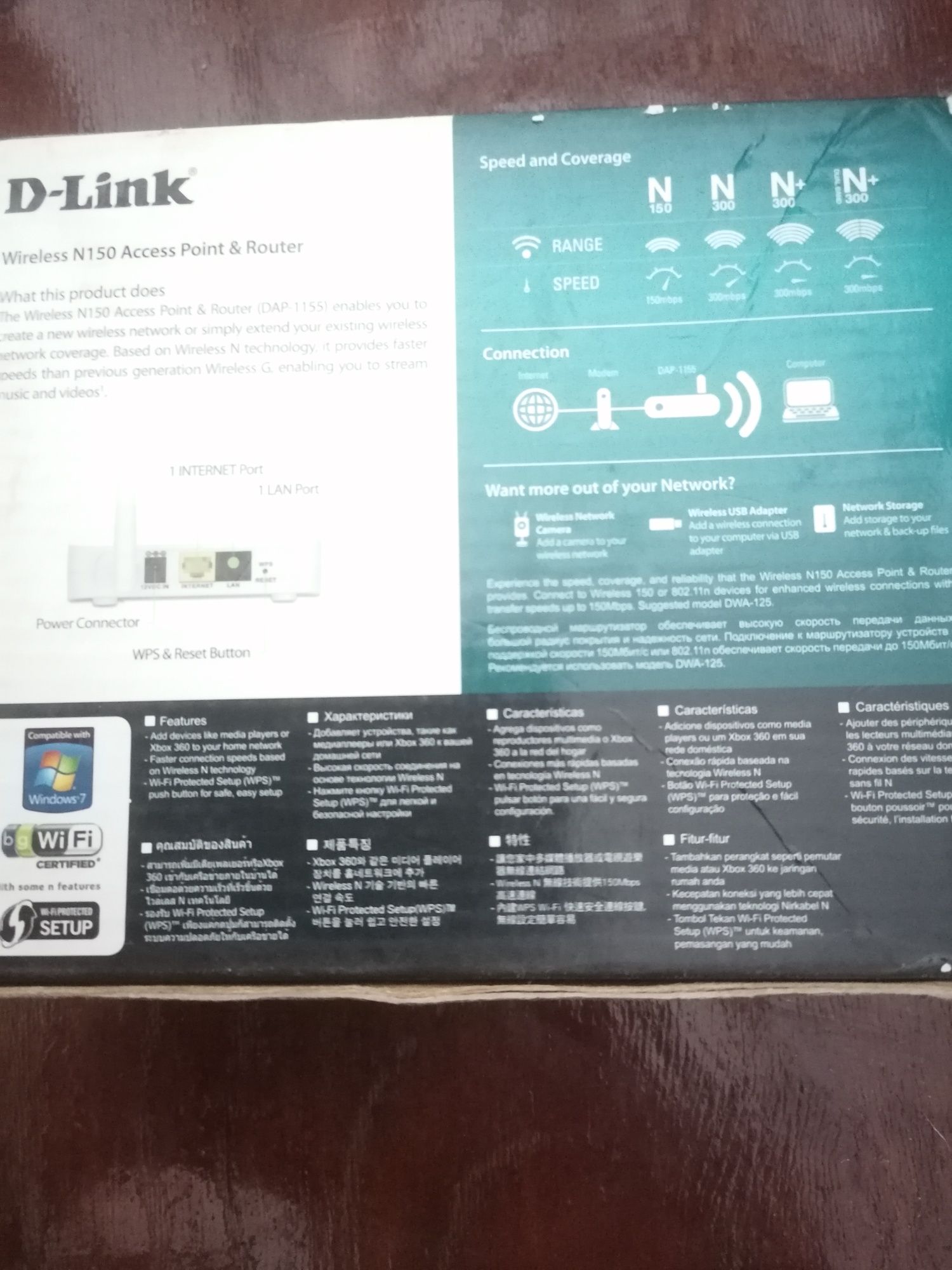 Wi-Fi  роутер D - Link