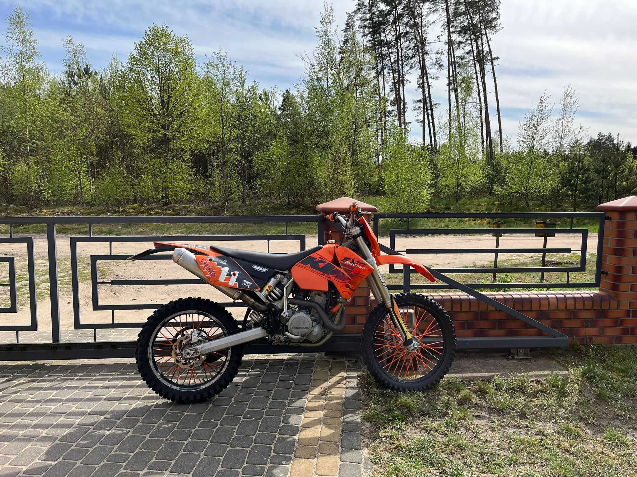 KTM EXC 450 - 2003r Zarejestrowany Oplacony Rozrusznik + dodatki