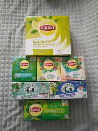 Herbata Lipton zielona, cytryna, piramidki, Elephant