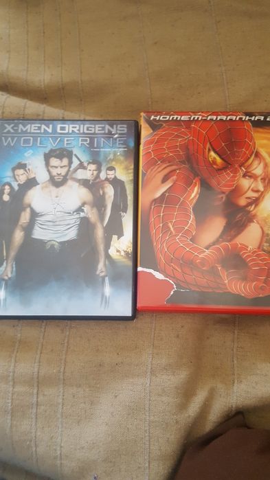 2 filmes Super Heróis  em DVD.