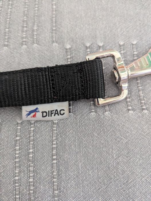 DIFAC Comfort linne водилка для собак, черная, 28 см.
