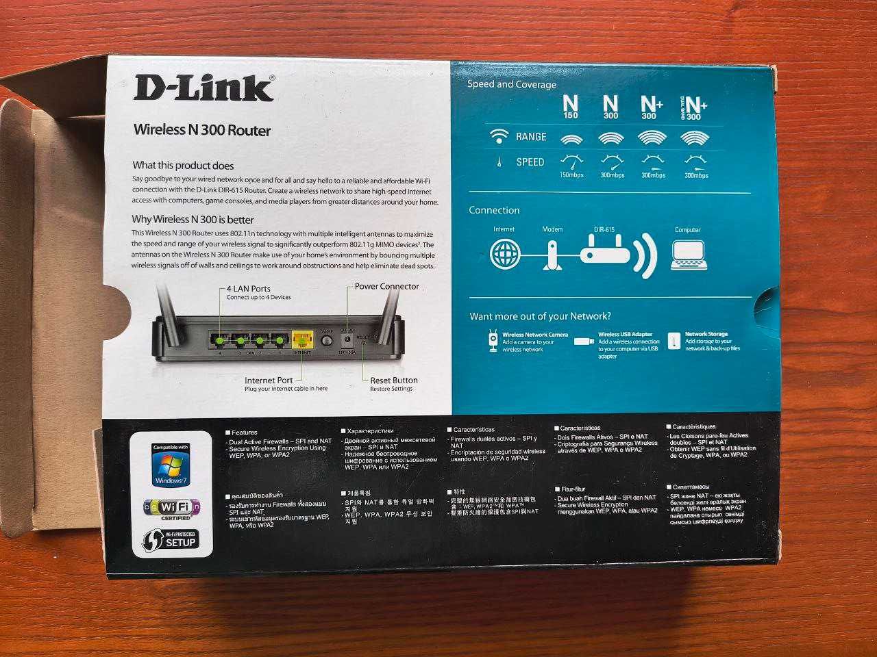 Роутер D-Link DIR-615/K2, бездротовий маршрутизатор
