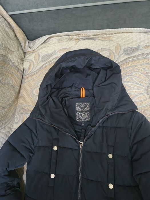 Пуховик довгий розмір S-М