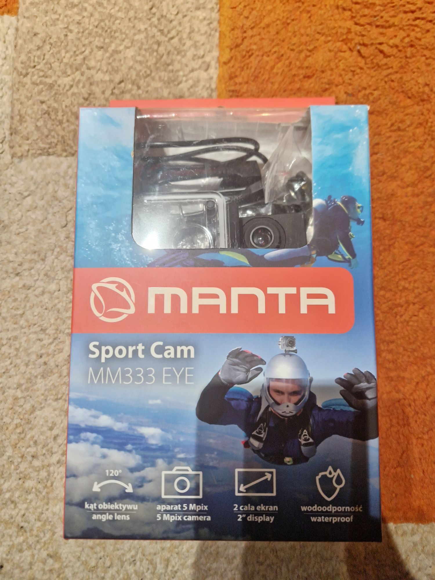 Kamera Manta sports cam